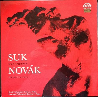 Płyta LP SUK NOVK  Tryptyk Wojenny  De Profundis 50476 SUPRAPHON 1972 Czechosłowacja Klasyczna Używana