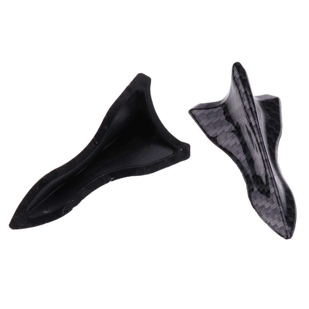 10 Pieces Air Generator Fin for Car Spoiler Roof Wing Increases and Performance Decreases Turbulence