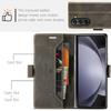 Business Luxury Magnetic Cards Solt Wallet Flip For Samsung Z Fold 7 5 6 Slim Leather Wallet Stand Book Card Bag Pocket Cover