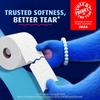 Ultra Soft Toilet Paper 6 Mega Rolls 2 Ply Septic Safe 1344 Sheets Absorbent Irresistible Softness Perforated Clean Tearing