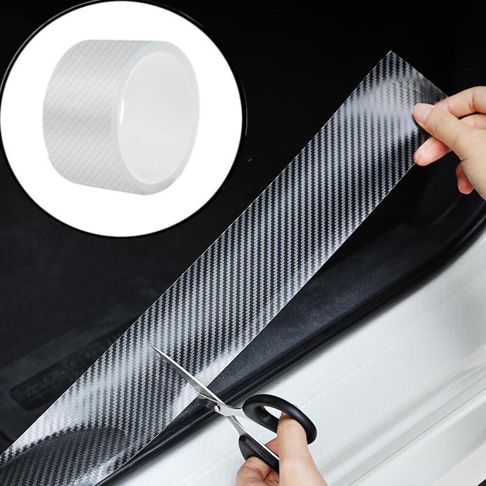 Car Door Anti Scratch Accessories Plate Sill Scuff Cover Decal Sticker Protector
