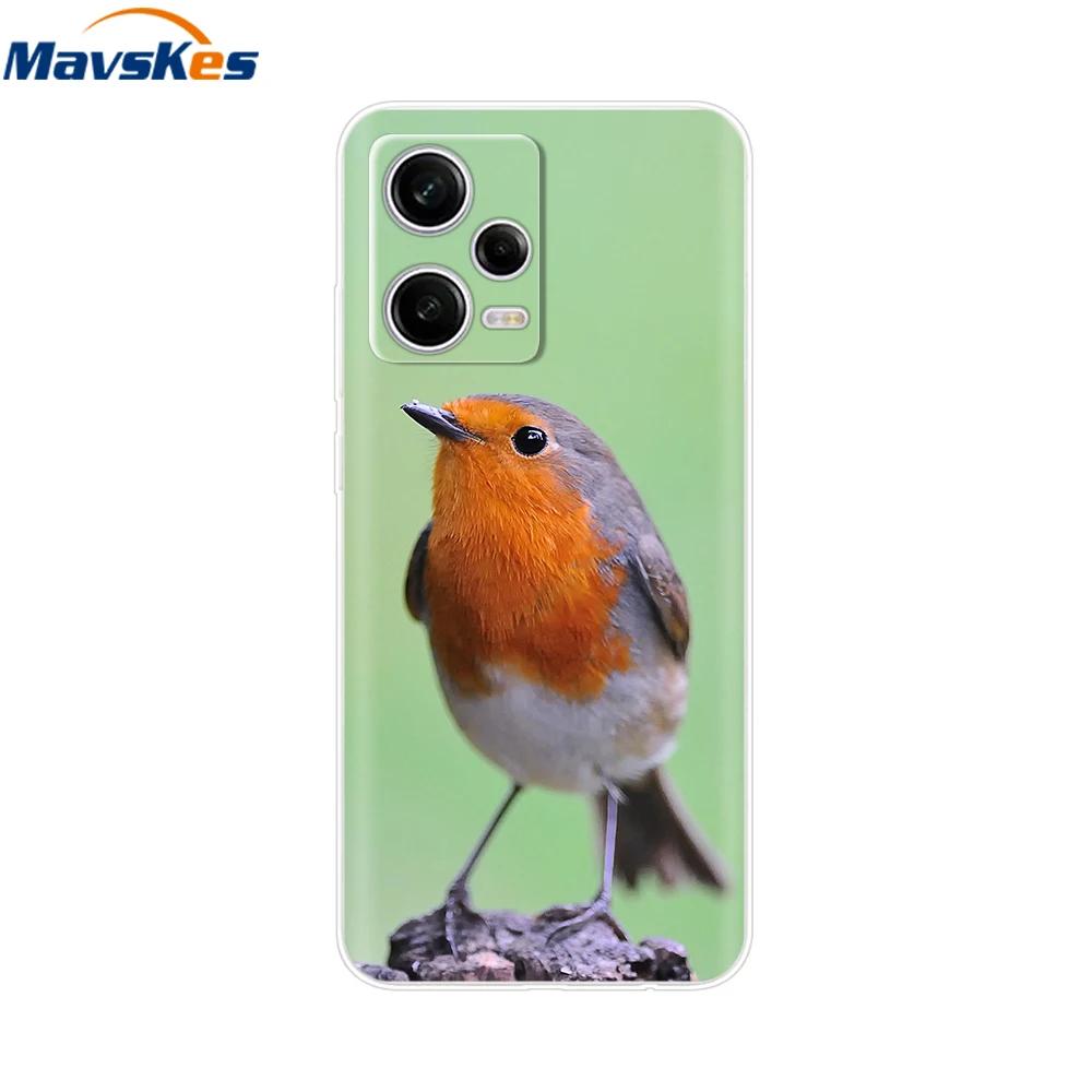For Redmi Note 12 Pro Case Note12 Pro Cover Printed Silicone Phone Cover for Coque Xiaomi Redmi Note 12 Pro 5G Phone Case Funda