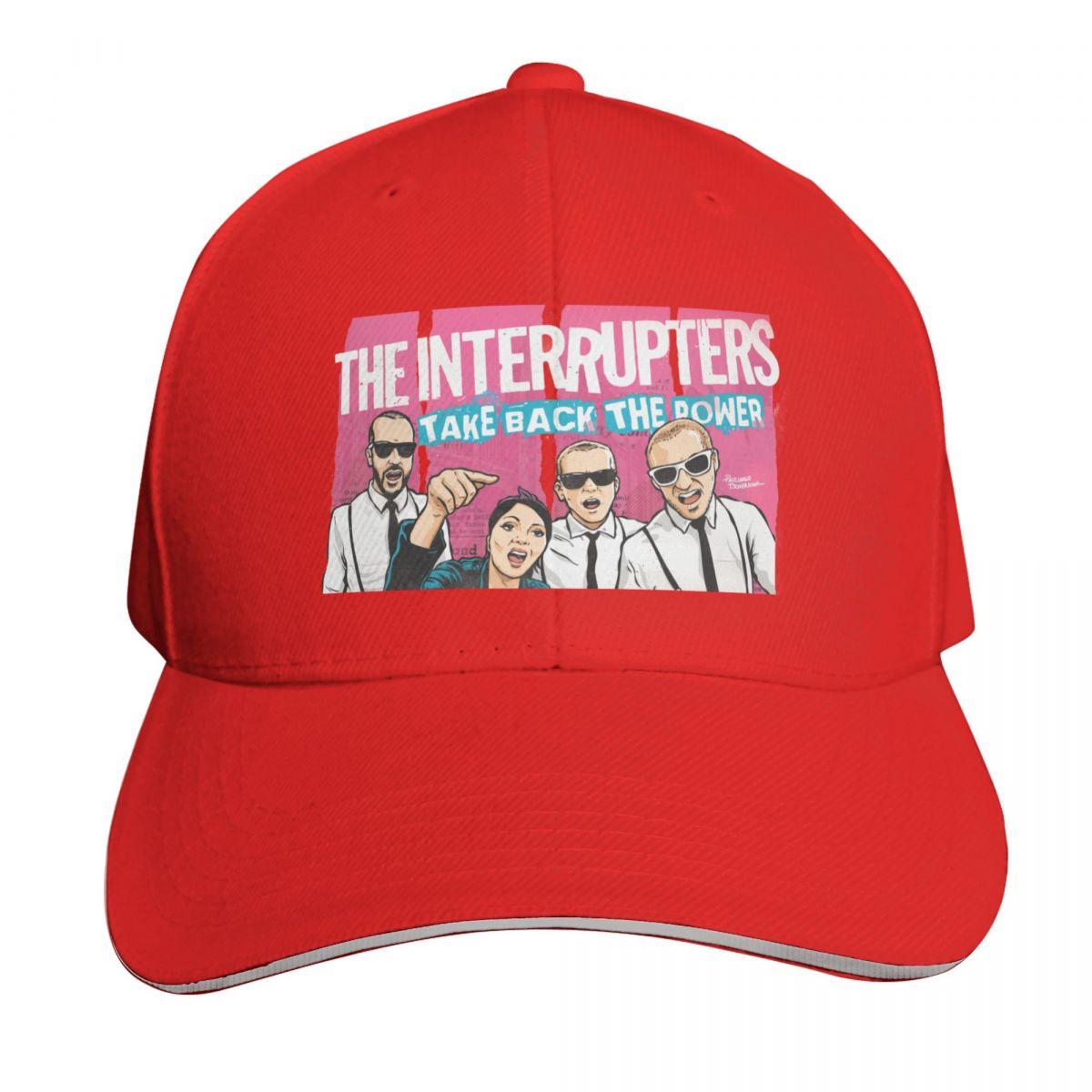 The Interrupters ORIGINAL ART Baseball Cap Hood Hat Unisex For The Sun Hat Beach New In The Hat Women Hats Unisexs