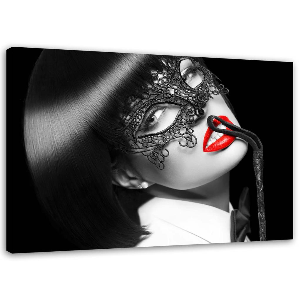Canvas print, Tempting Glamour woman