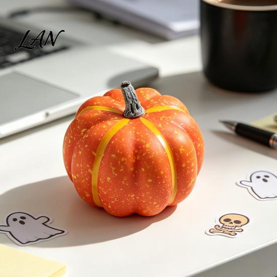 Decorative Pumpkins for Fall Party Supplies Thanksgiving Artificial Pumpkin Decoration, Farmhouse Harvest Season Fake Durable Plastic Indoor