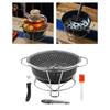 Camping Stove Stand Roast Meat Grill Portable Barbecue Multifunctional Home Cooking for