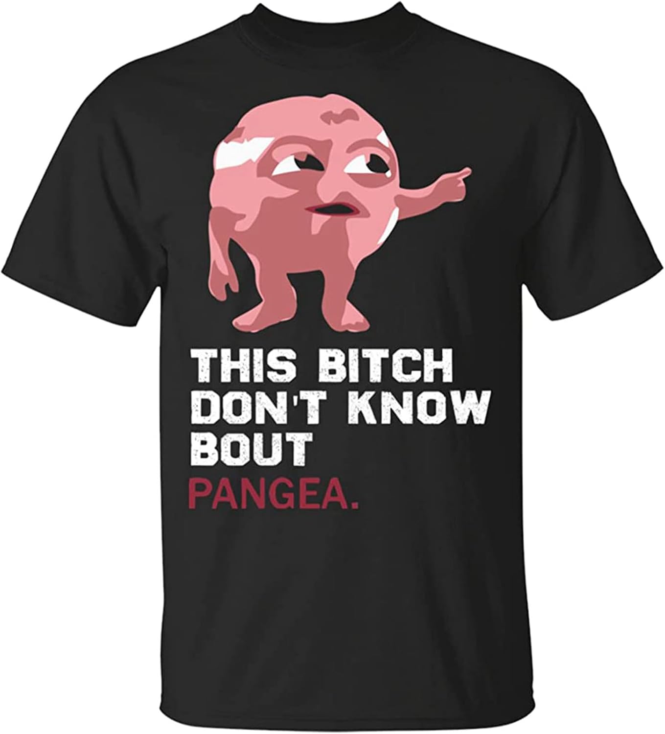 This Bitch Don t Know Bout Pangea Coffee Lil Dicky The Brain Tee T-Shirt Black 4XL чёрный