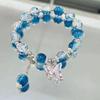 Set Fairy Butterfly Beaded Bracelet Handmade Elegant Boho  Charming Jewelry For Women Girls Stylish Party Gift