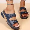 Fashion Women Shoes Sandals Summer Platform Women's Shoes Slip On Sandals For Women Wedge Walking Shoes Casual Female Slipper Footwear