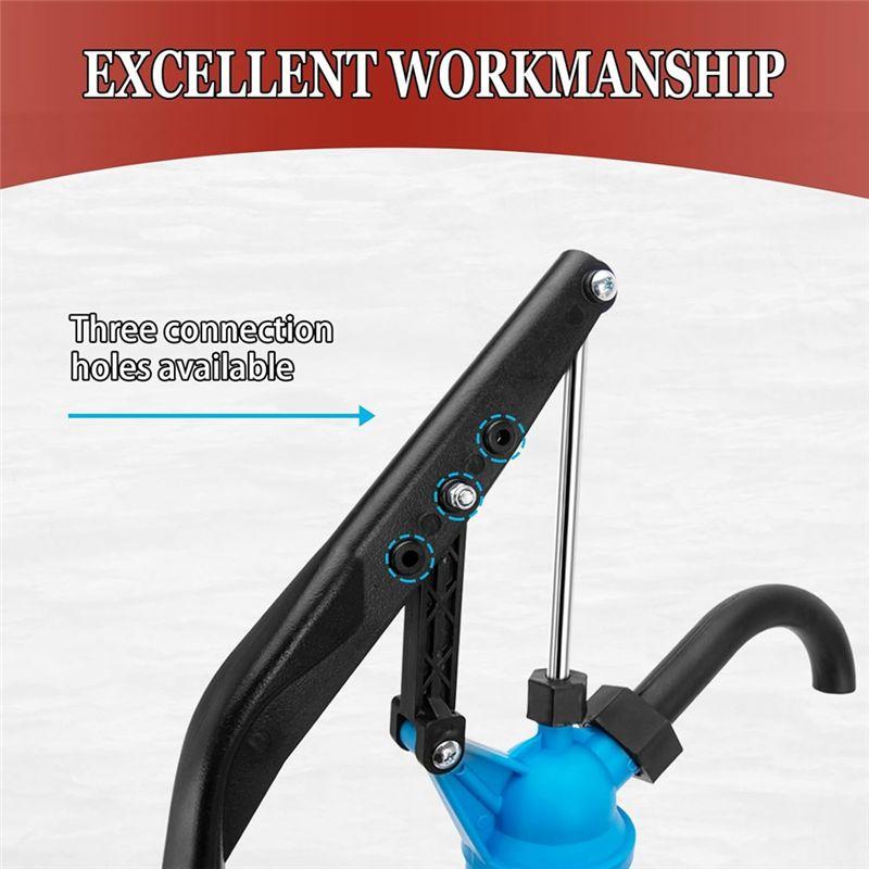 Aug. 55 Gallon Drum Pump, Lever Action Barrels Pump Fits 5-55 Gallon Drums, Water Drum Pump/Hand Drum Pump