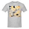 Funny Gold And Beige Ginko Unisexs Printed TShirt Unisex T shirtOwn Design