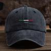 A Stylish Letter Italian Print Cap Versatile for Outdoor Leisure FishingSun Protectionand OutingsAppropriate for Any Season