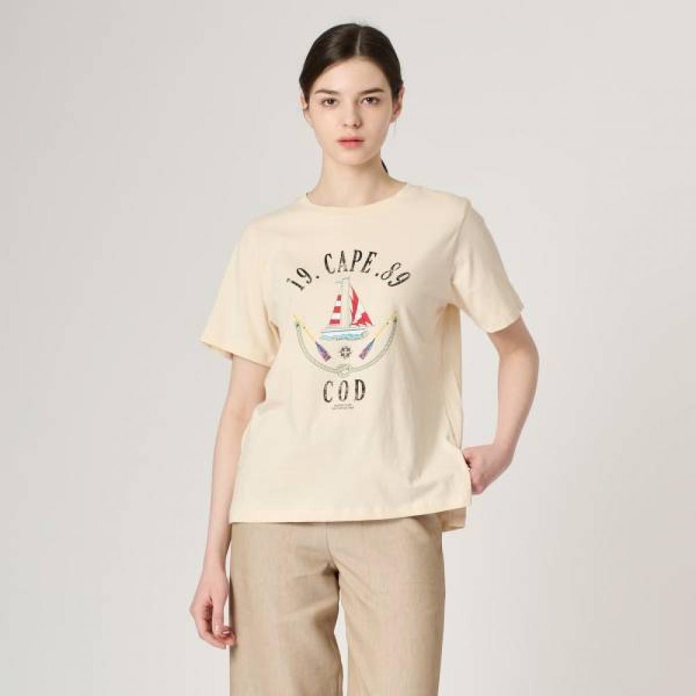 Bcbg BoaT PrinT T shirT B4m3x470