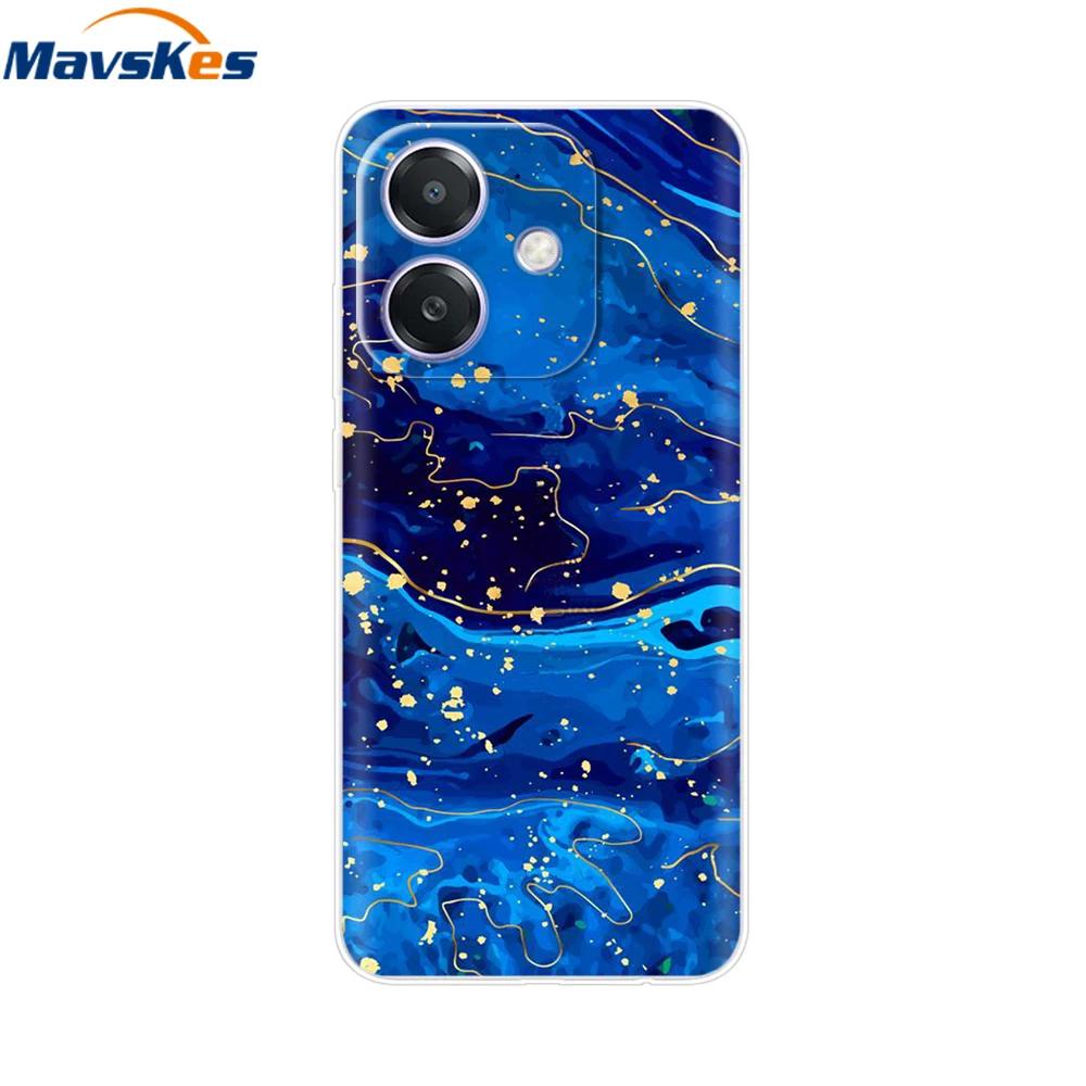 Soft Clear TPU Case For Oppo A3X A3 4G 5G 2024 Cases Soft Silicone Phone Cover for OPPOA3X OPPOA3 Protective Shell Cover Coque