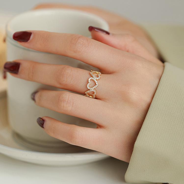 New 2024 Minimalist Thin Rings For Women Wedding Brilliant Cubic Zircon High Quality Versatile Female Finger Ring Jewelry Gifts