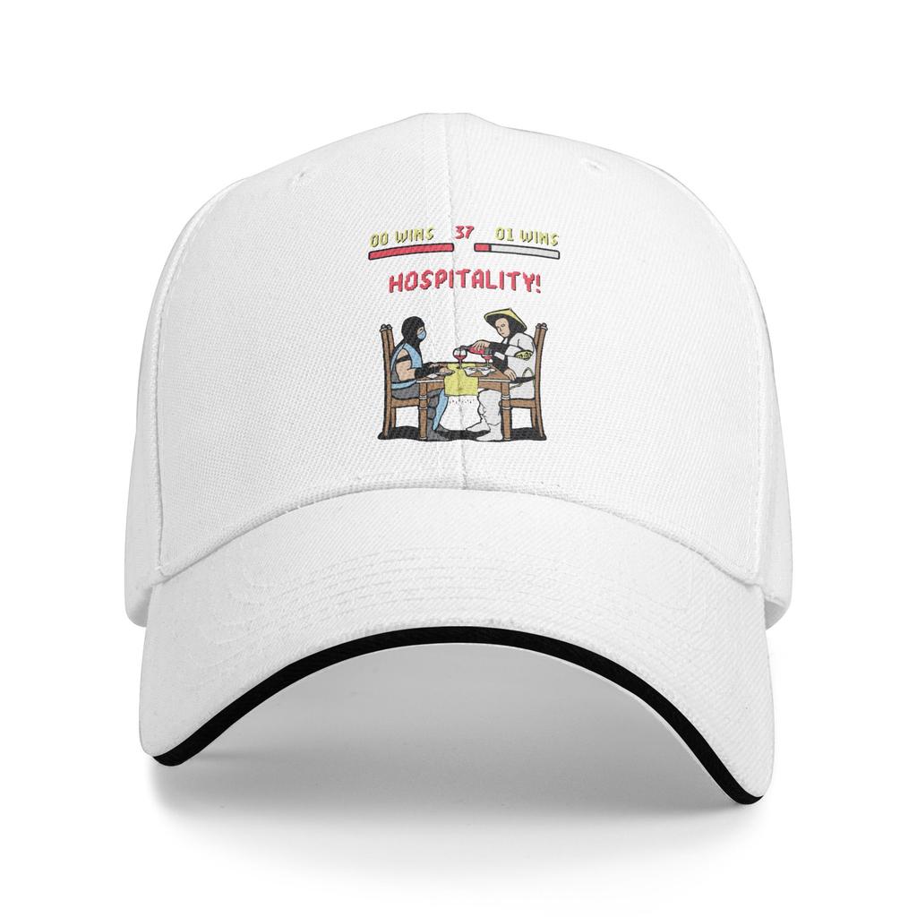 Mortal Kombat Kano Black Dragon Baseball Caps Hip Hop Sandwich Hat Unisex Women Adjustable Caps Hat Fishing
