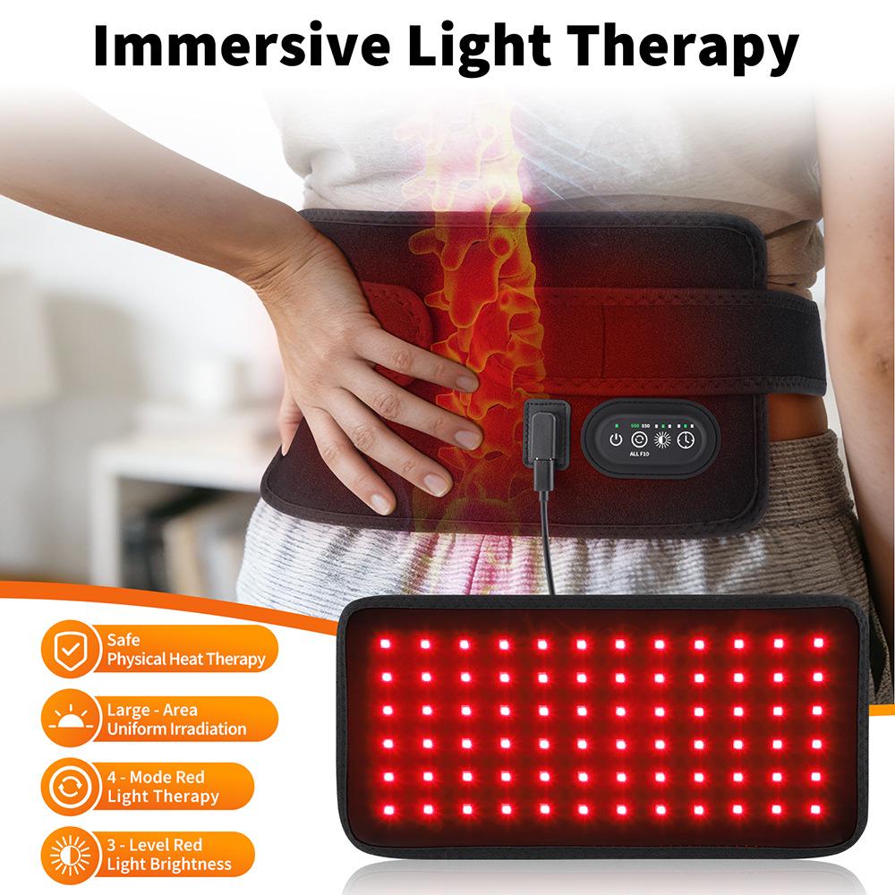 Cross-border Red & Infrared LED Therapy Lamp for Lumbar and Elbow (660/850nm)