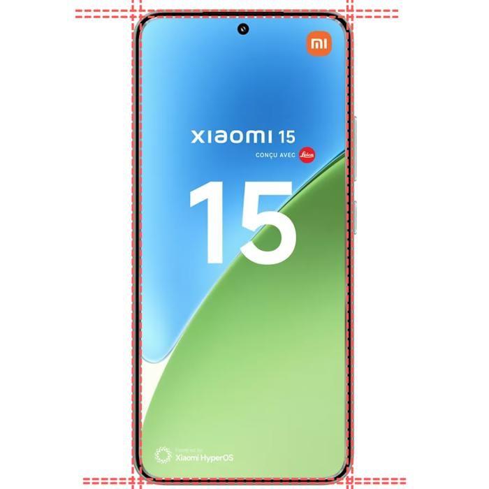 Tempered Glass - Phonillico® - Xiaomi 15 - Pack of 2 - Scratch Resistant - Screen Protector