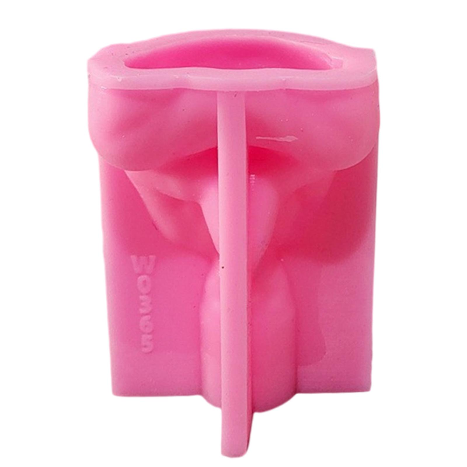 

Форма ручної роботи з силікону для ліплення фігурок мавпочок, легко виймається, ідеальна для створення гіпсових та свічкових виробів T2