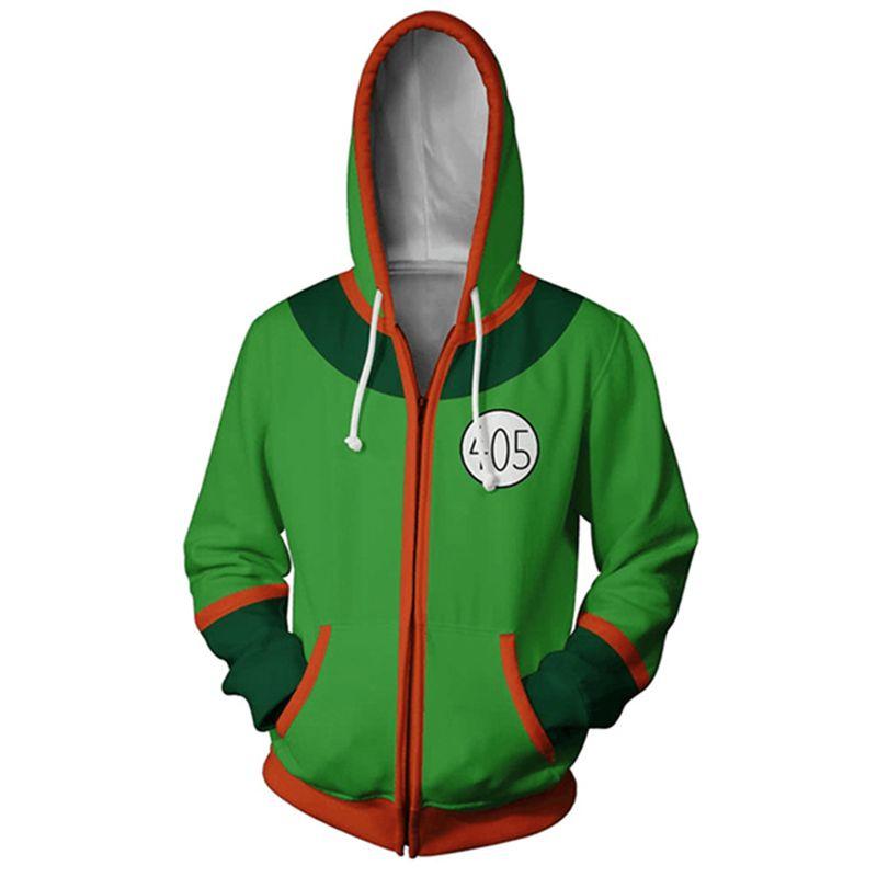 Hunter Hisoka Hunter Killua Zoldyck Zipper Jacket Cosplay Costume Hoodie Coat