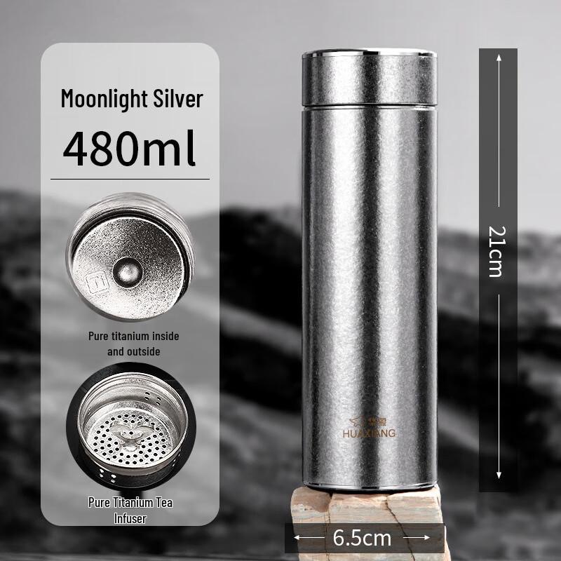 HOAOR HX5902-4 Diamond Grey 480ml Thermos Cup