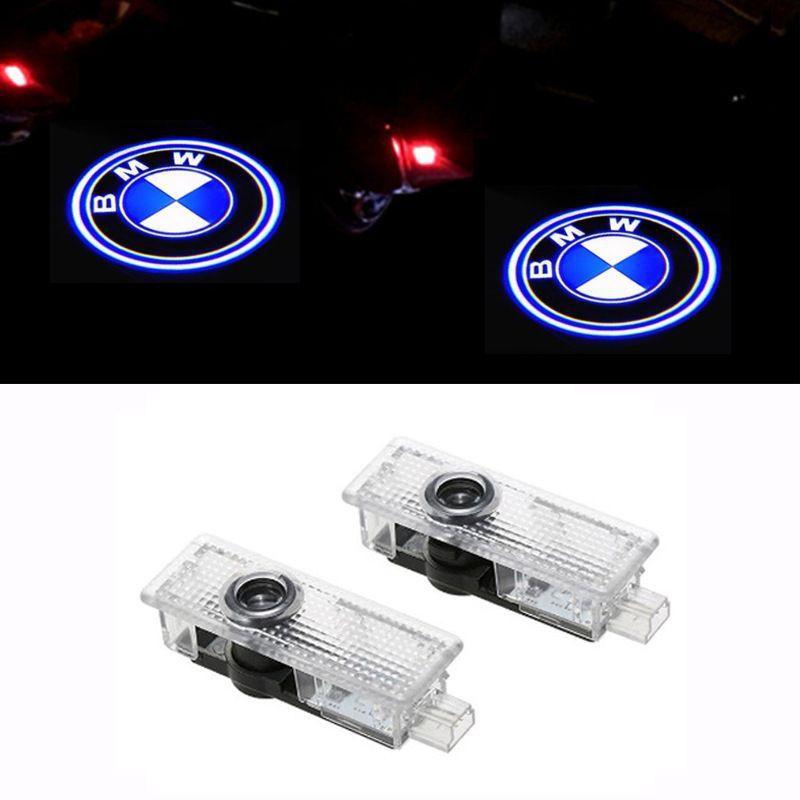 Car Door Welcome Light for BMW M Performance E46 E90 E60 F20 X1 F10 F30 Logo Ghost Shadow LED Atmosphere Light Universal Fit