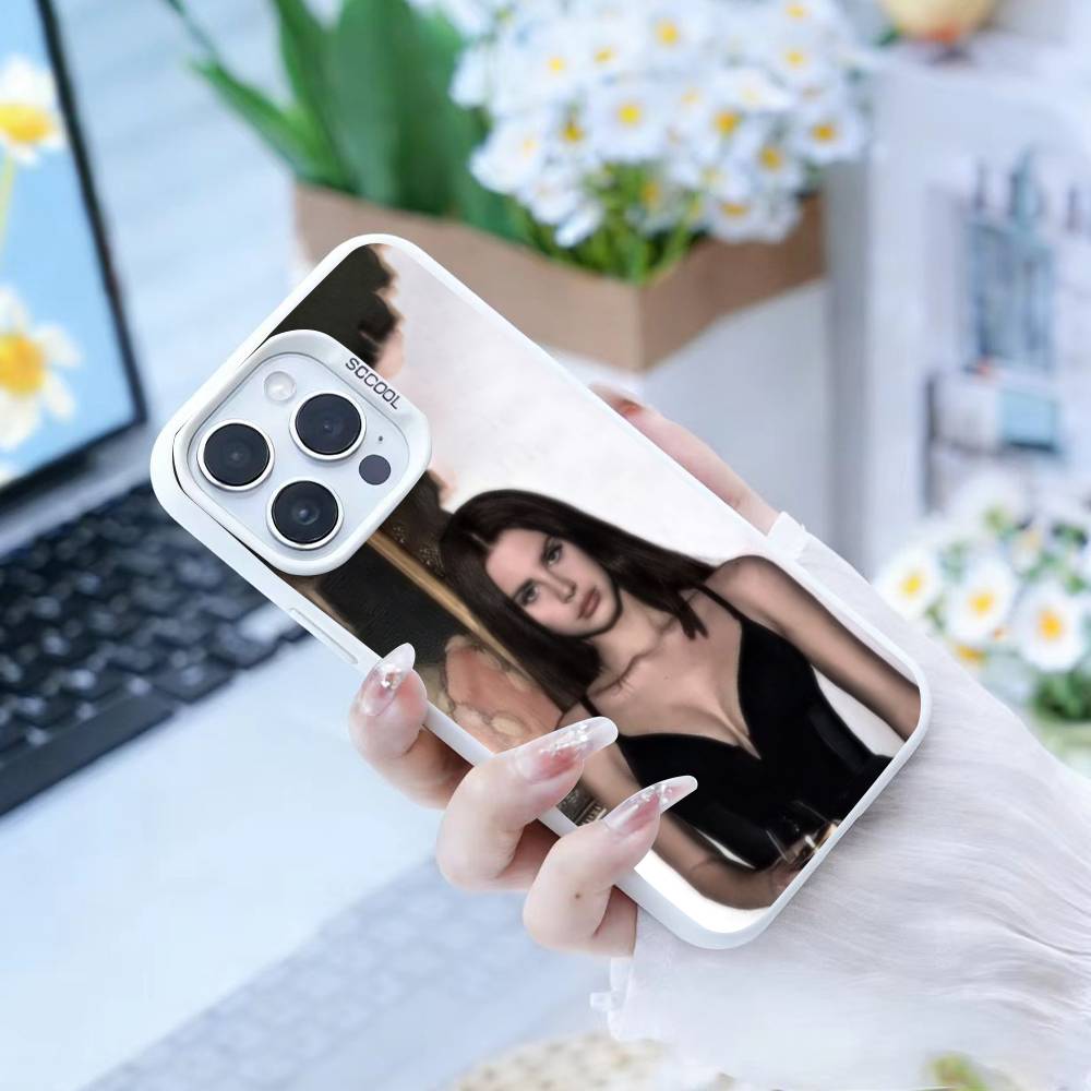 L-Lana Del R-Rey  Phone Case For IPhone 16 17 15 14 12 13 Pro Max white Color Shockproof Cover