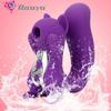 Klitoris slikkestimulator 10 frekvens vibrasjon brystvorte suger ekorn sculpt tunge vibrator