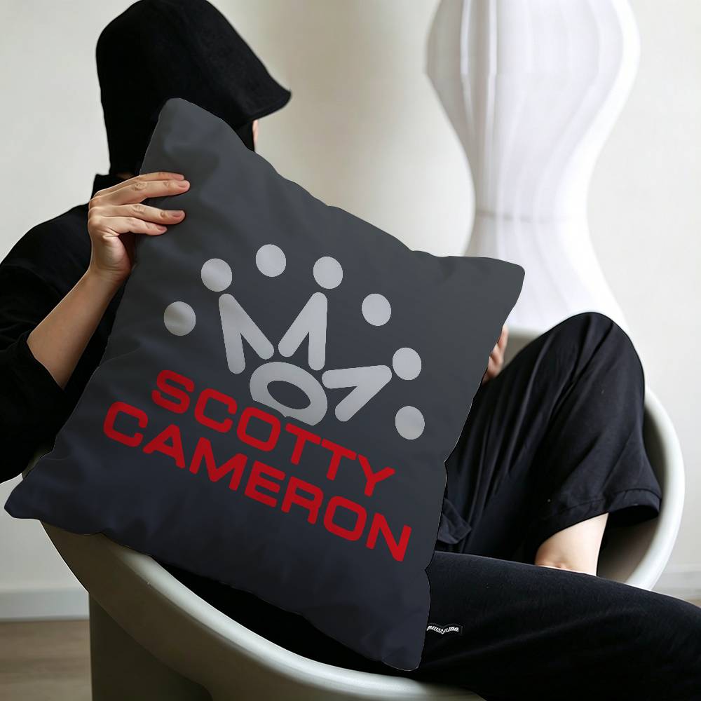 Golf S-Scotty C-Camerons Pillow Cushion Cover Pillowcase Living Room Sofa Home Decor Customized