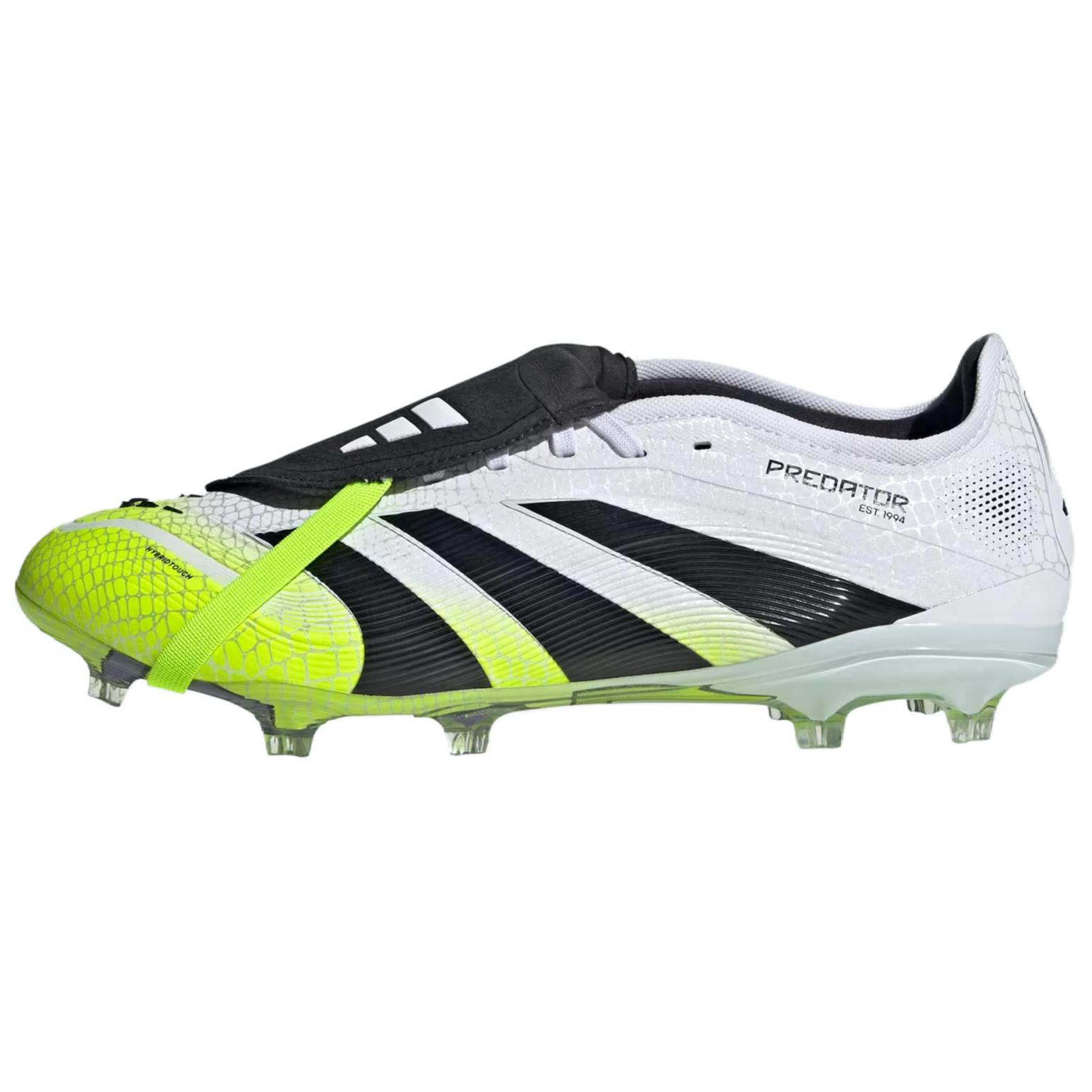 adidas Predator Pro Foldover Tongue FG Radiant Blaze Pack Unisex Sneakers White Cloud-White Core-Black JS4071 40⅔