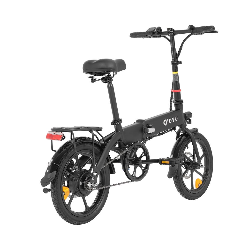 DYU A1F Pro Folding Electric Bicycle With TowSeat For Adult 250W Motor 48V7.5AH Battery 16 Inch Tires  Urban Commuting Electric Bike