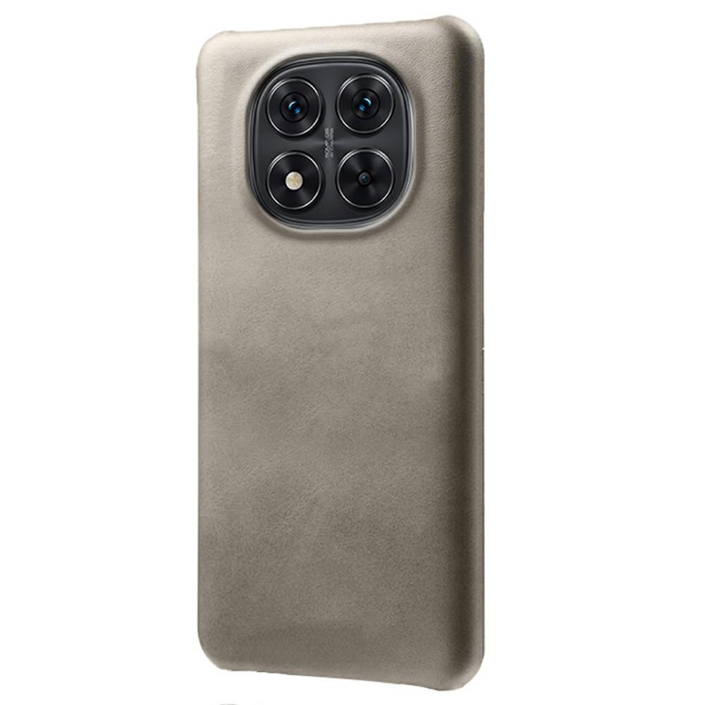 For Xiaomi Redmi Note 14 Pro 5G/Poco X7 5G Case Calf Texture PU Leather Hard PC Protective Phone Cover