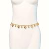 Accessories, Fashionable Single-Layer Size Peach Heart Trouser Chain, Hip-Hop Trendy And Cool Street Versatile Trouser Chain