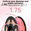 Candy Color PETG Filament Rainbow Gradient for 3D Printer, 1.75mm 1Kg Spool Decorative Ornament Filament, Multicolor Most Printers High Speed Printing