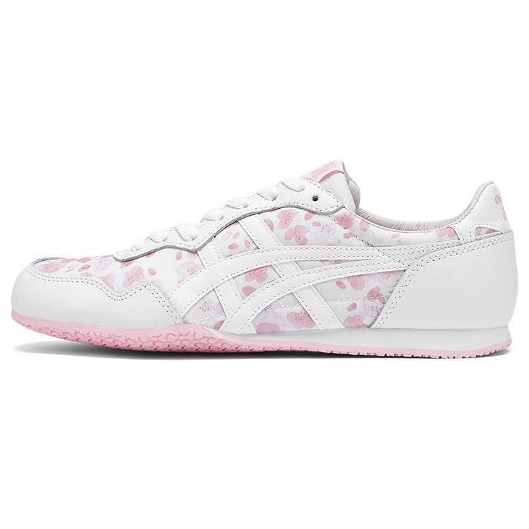 

Onitsuka Tiger Serrano Floral Lightweight Breathable Casual Sports Non-Slip Wear-Resistant Low-Top Lifestyle Shoes Women sneaker 1183B713-701 37.5