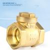 DN40 Female Thread Brass NOn Return Swing Check Valve 232PSI Prevent Water Backflow