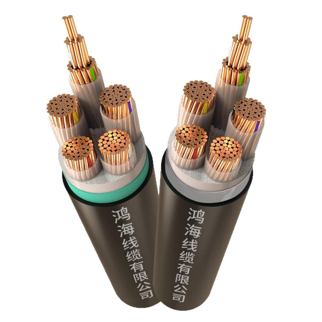 YJV/YJV22 0.6/1KV Copper Core Low Voltage Power Cable, 4-5 Cores, 10-300 Sq. Mm