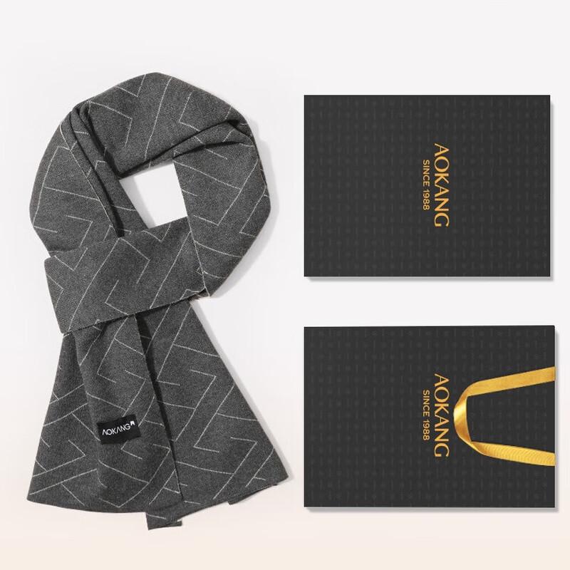 

Модный мужской теплый зимний шарф Aokang