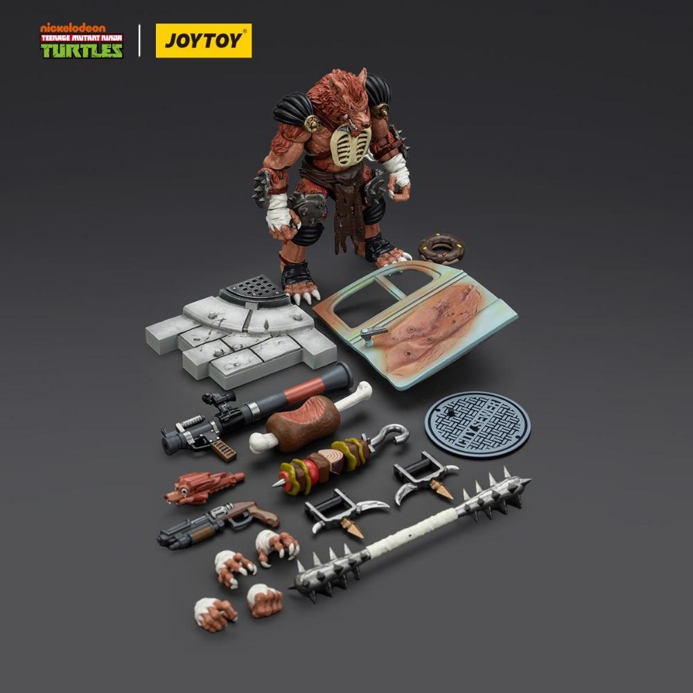JOYTOY Original TMNT Teenage Mutant Ninja Turtles 1/18 Groundchuck Dirtbag Rahzar Full Series Action Figures Toy Model Doll Gift