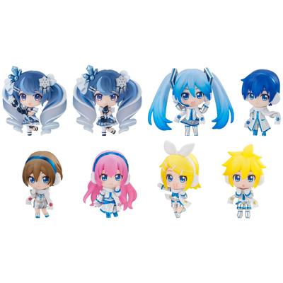 Bandai COLLECTION SNOW MIKU 2025 Bonbons gommeux (8 pièces) jouets/à mâcher (Hatsune Miku)