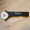 3D Printed Radius Measurement Tool Compact Design Portable Easy to Use Circle Measure Gauge Accessory
