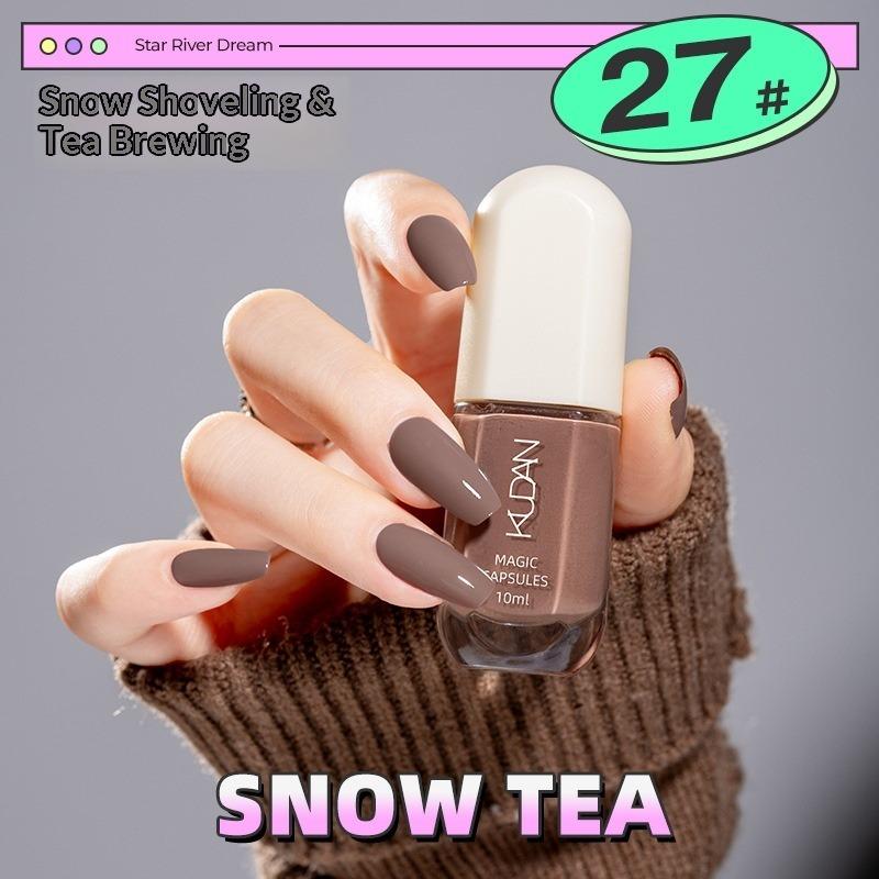 No-bake, Quick-drying, Odorless, Fine Glitter, Sparkly, Nude, Water-based, Peel-off Nail Polish.