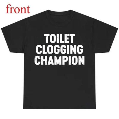Lustiges Scherzgeschenk-Shirt – Toiletten-Champion T-Shirt – Humorvolles Grafik-T-Shirt