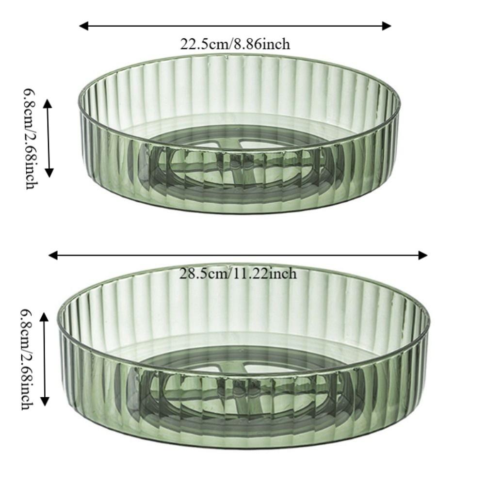 Large Capacity Kitchen Seasoning Organizer Turntable Spice Rack  Cosmetics