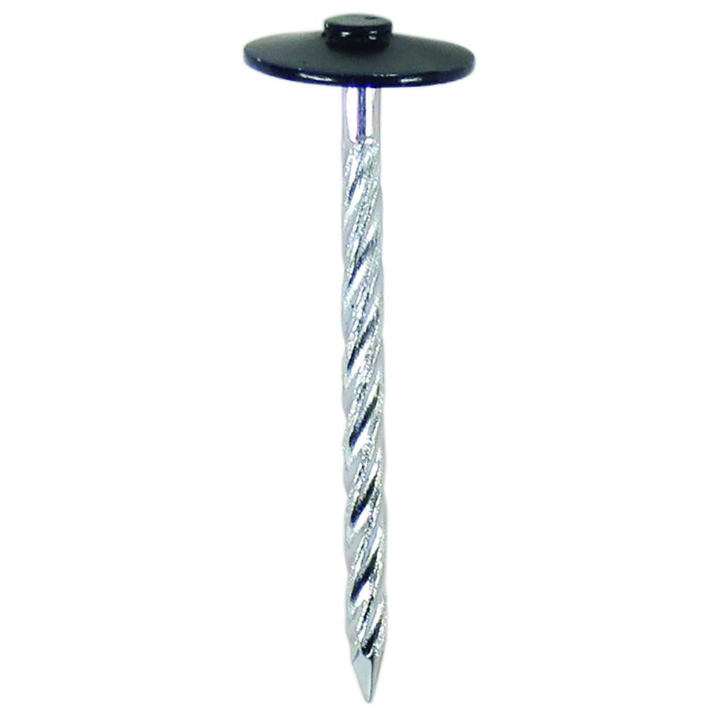 DAIDOHANT 10176079 Schraub-Schirmnägel, Dunkelblau, Für Holzuntergründe, Eisen / Lackiert, Nenn