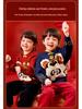 Dudujia Children's Red Knit Sweater - Winter Thickened Baby New Year Outfit