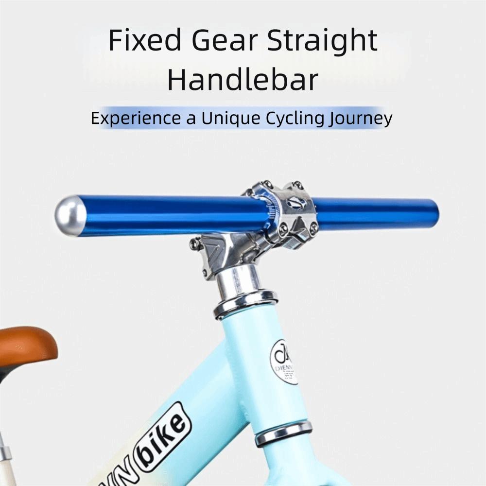 Aluminum Zinc Zinc Alloy Folding Bicycle Handlebar 375mm Long Bicycle Handlebar Sliding Bikes