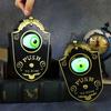 Animated Eyeball Halloween Doorbell Halloween Horror Doorbell LED Hanging Doorbell Trick Or Treat Prop for Halloween Decorations