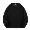 2026 Unisex Pure Cotton Sweatshirt - Casual Loose Fit, Round Neck, Long Sleeve, Spring/Autumn Fashion Bestseller