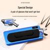 Ultra-Light Foldable HD Reading Glasses, Anti-Blue Light, Retro Design for Men & Women, Ideal for Middle-Aged & Elderly